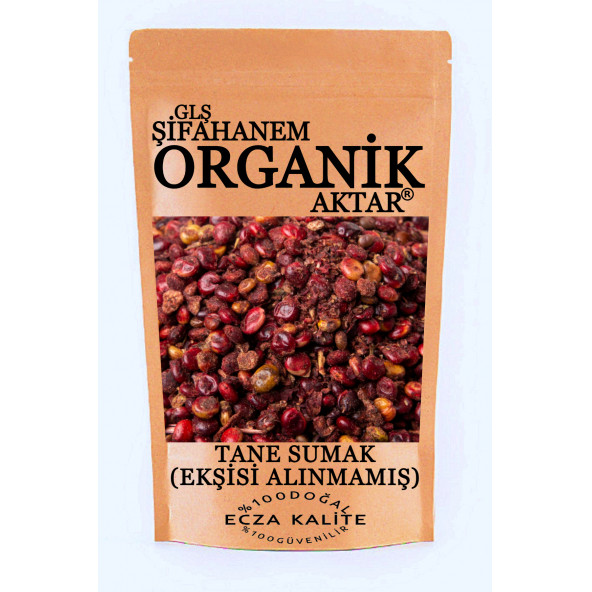 Sumak Tane Ekşisi Alınmamış Doğal 750 GR