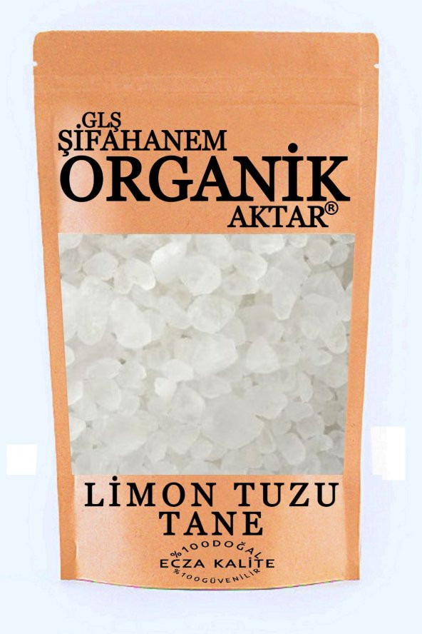 Limon Tuzu Tane 1. Sınıf Saf 500 Gr