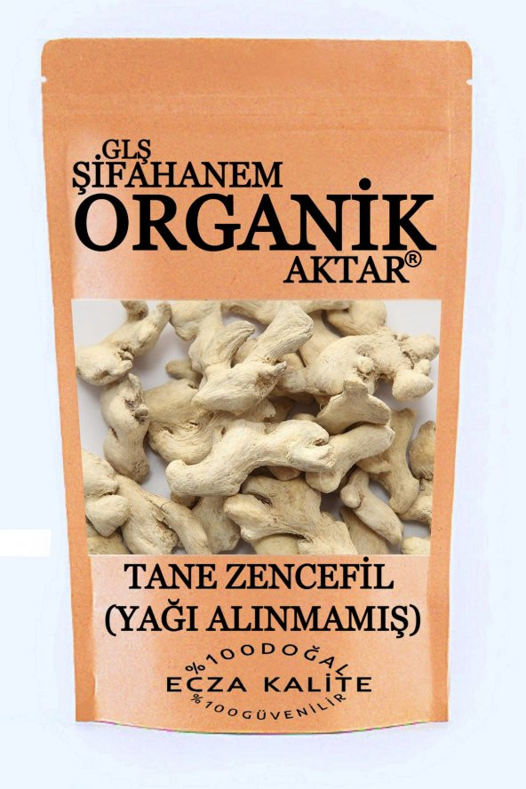 Zencefil Tane Yağı Alınmamıştır 1. Sınıf Yüksek Kalite 60gr