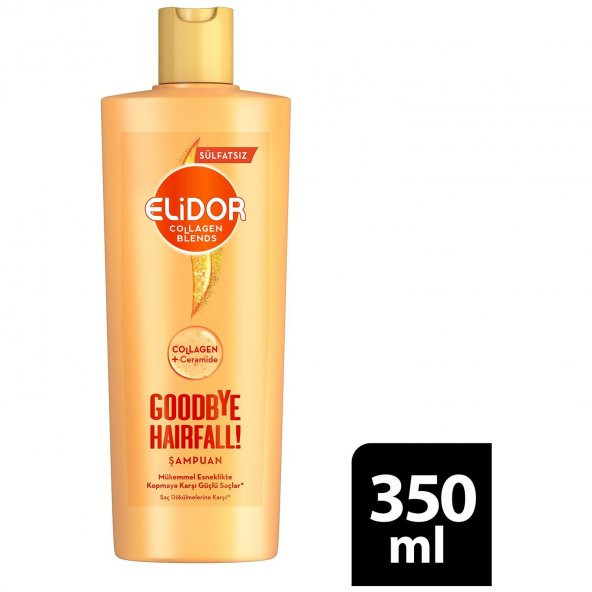 Elidor Collagen Blends Şampuan Goodby Haırfall Sülfatsız 350 Ml