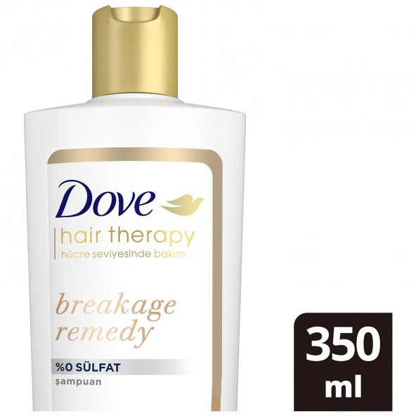 Dove Hair Therapy Şampuan Breakage Remedy Sülfatsız 350 Ml