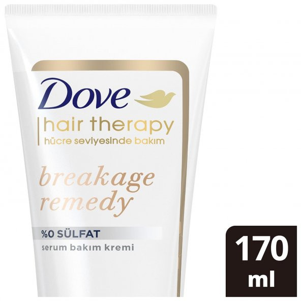Dove Hair Therapy Saç Kremi Breakage Remedy Sülfatsız 170 Ml