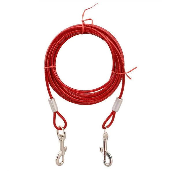 Çelik Köpek Bahçe Bağlama Halatı 5 mm / 10 Mt. - 2