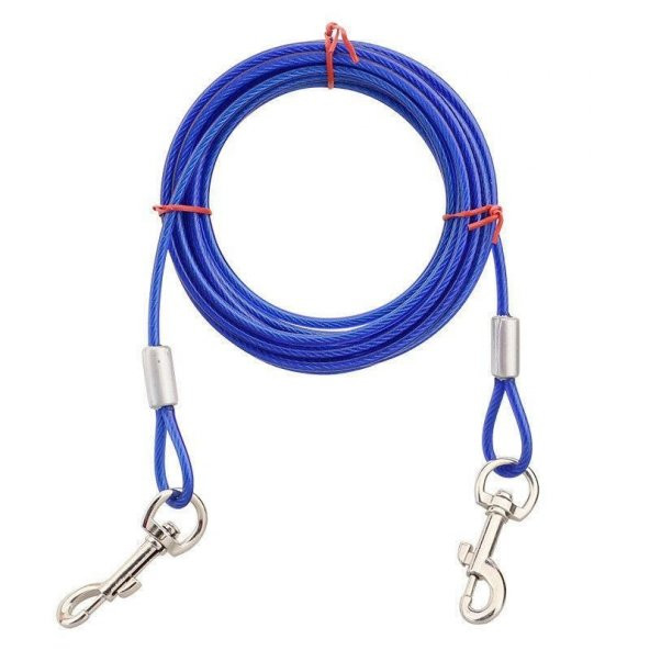Çelik Köpek Bahçe Bağlama Halatı 5 mm / 10 Mt. - 3
