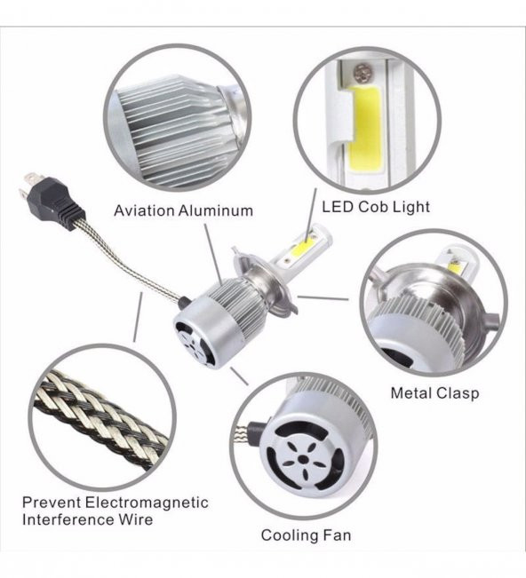 Fiat Brava Kısa Far Led Xenon Şimşek Etkili - 5