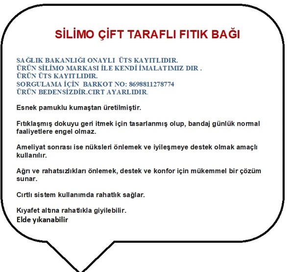 Çiftli Fıtık Bağı Kasık bağı Cırt Cırtlı Fıtık Korsesi Kasık Fıtığı Korse Fıtık Kemer - 2