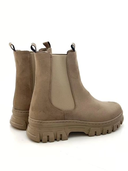Potinonline 1227 Kadın Lastikli Kalın Taban Günlük Bot - 9
