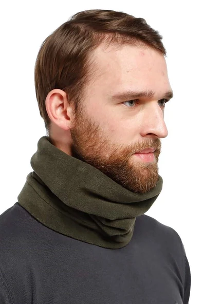 Erkek Polar Bere Boyunluk Haki - 3