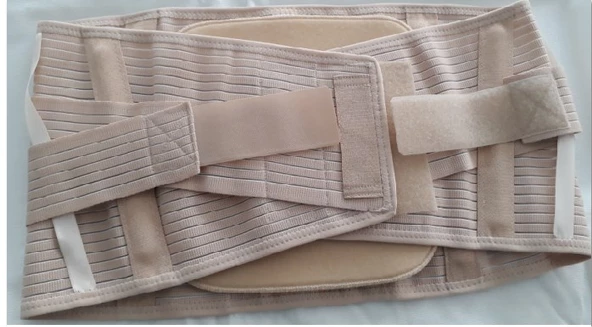 Lumbosakral Korse Lumbosacral Siyatik Bel Fıtığı Çelik Balenli Korse Destekli Korse - 5