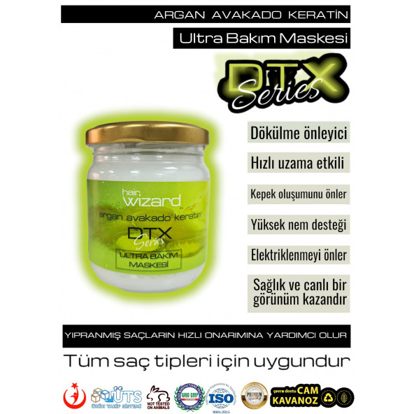 Wizard Detox Ultra Saç Bakım Maskesi - 6