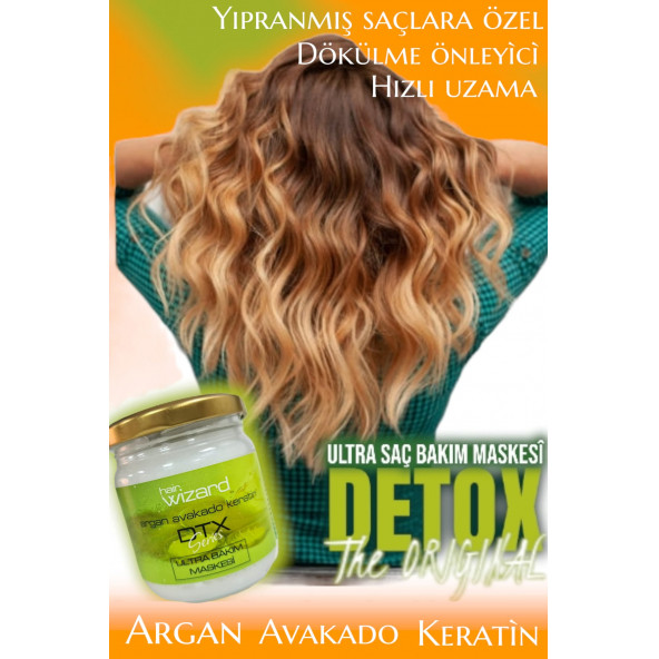 Wizard Detox Ultra Saç Bakım Maskesi - 7