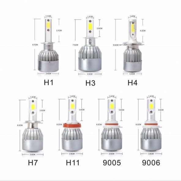 Chevrolet Captiva Kısa Far Led Xenon Şimşek Etkili 2006-2015 Arası - 4