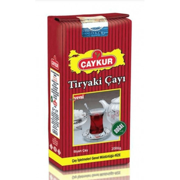Çaykur Tiryaki 2 kg Dökme Çay