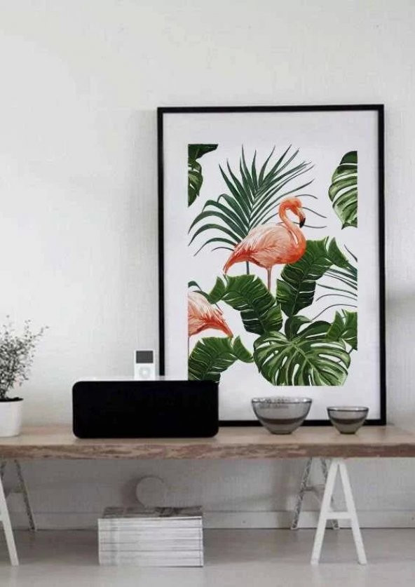 Çerçeve - Flamingo 30x40cm Büyük Boy