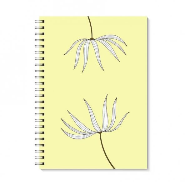 Üçlü Yaprak A5 Spiralli Defter - 4