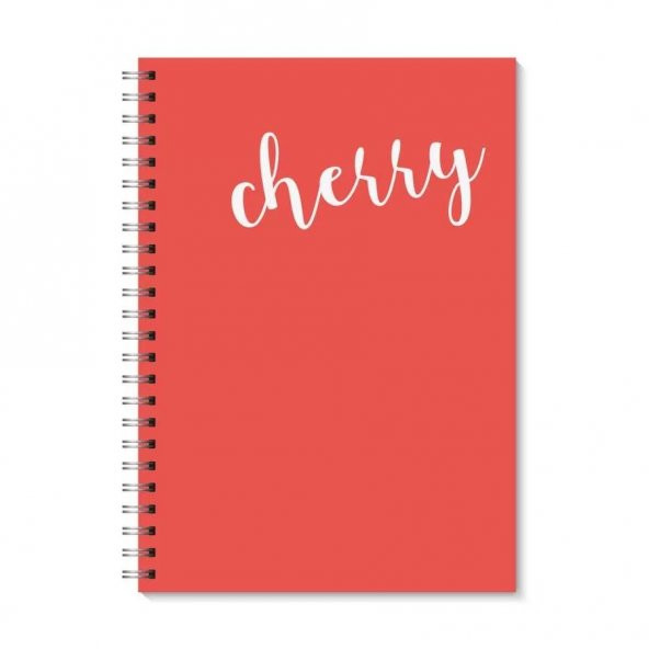 İkili Kiraz A5 Spiralli Defter - 3