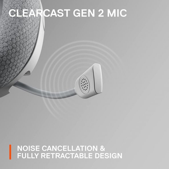 Steelseries Arctis Nova 1 Multi-System Oyun Kulaklığı - Beyaz - 6