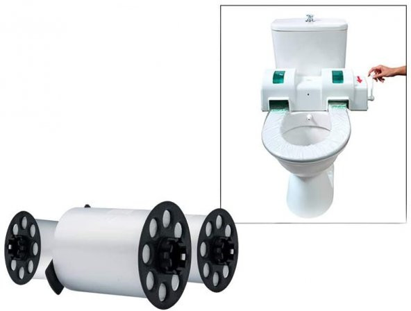 Rulopak R-2200 Manuel Kollu Hijyenik Klozet Kapağı Rulosu - 5 Adet - 2