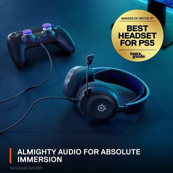 SteelSeries Arctis Nova 1P - Playstation Oyun Kulaklığı - Siyah - 10