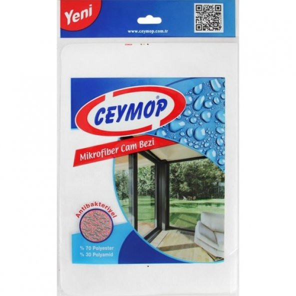 Ceymop Mikrofiber Cam Bezi 26x36 cm.
