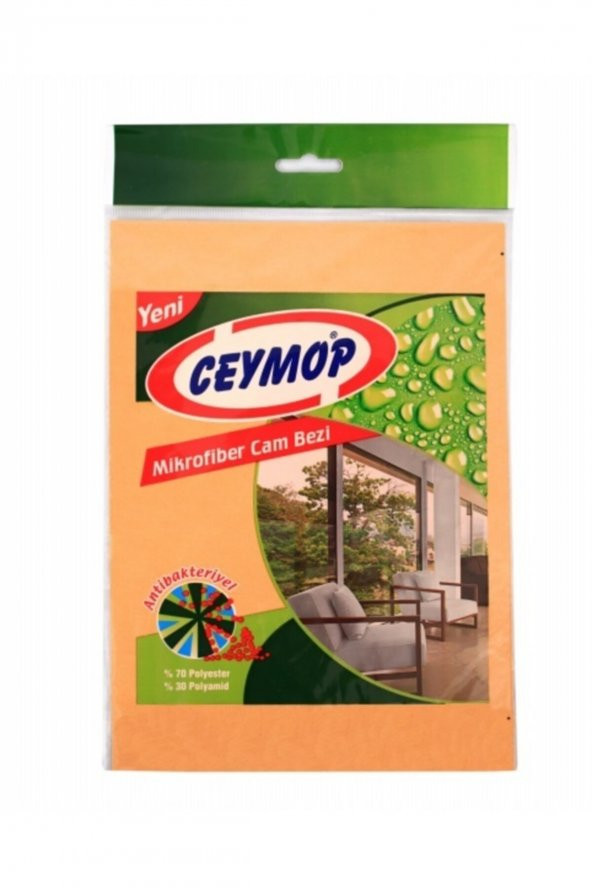 Ceymop Mikrofiber Cam Bezi 26x36 Cm., Antibakteriyel