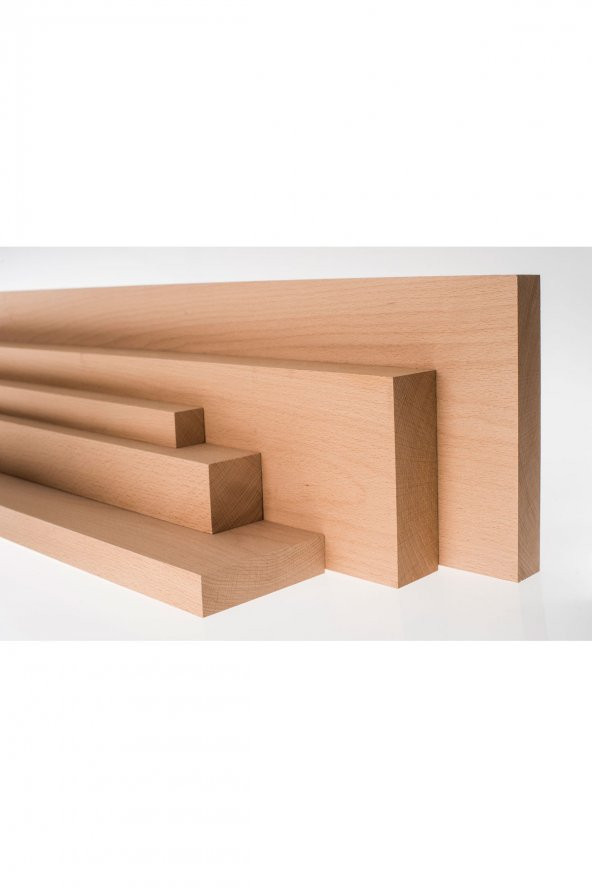 iAhşap 10x10 cm Kayın Kereste Çıta Taslak Tahta ve Ahşap Blok