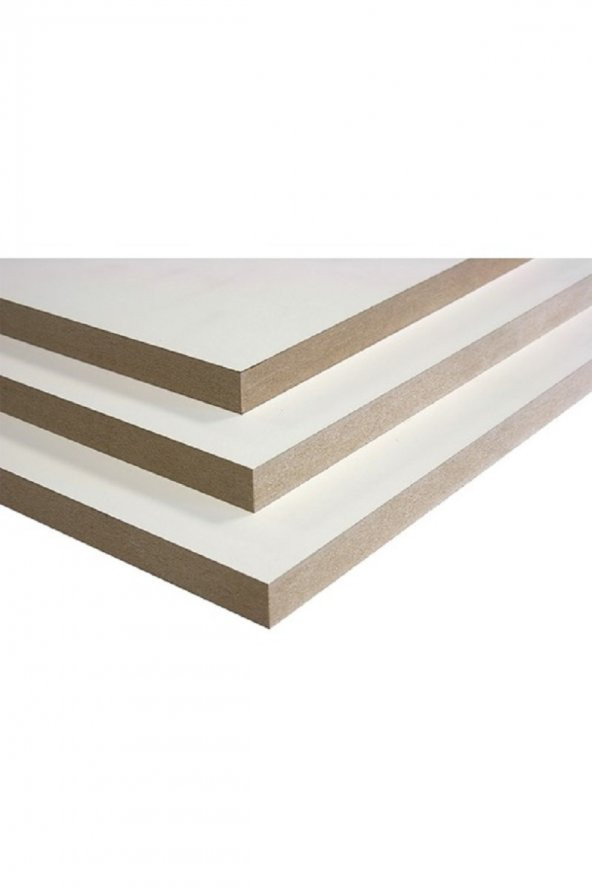 iAhşap 4 MM MDF Beyaz Laminat Plaka Tabaka