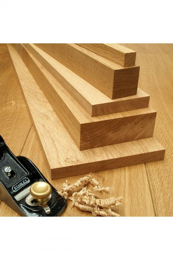 iAhşap 4x4 cm Meşe Kereste Çıta Taslak Tahta ve Ahşap Blok