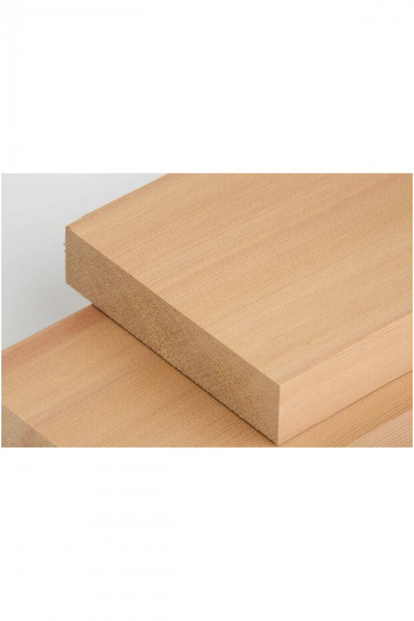 iAhşap 2x4 cm Sedir (KATRAN) Kereste Çıta Taslak Tahta ve Ahşap Blok - 1
