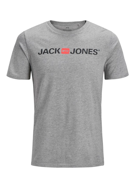JACK JONES Yazılı Erkek Tişört 12137126 - Resim 7