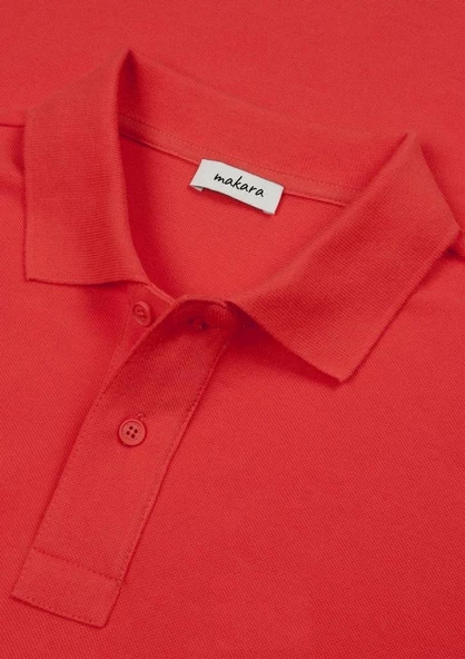 Makara Polo Yaka Unisex T-Shirt - Resim 4