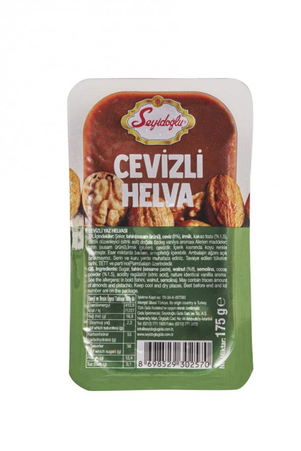 Cevizli Yaz Helvası 175 gr