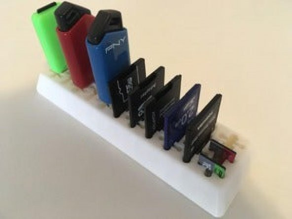 Sd Mini Kart Flash Disk Usb Organizer Tutucu Masaüstü Düzenleyici