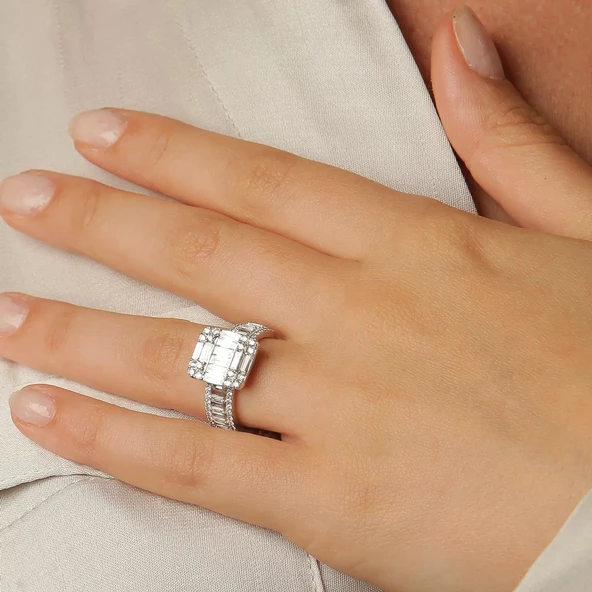 Pırlanta Tektaş Yüzük ürün görseli 1