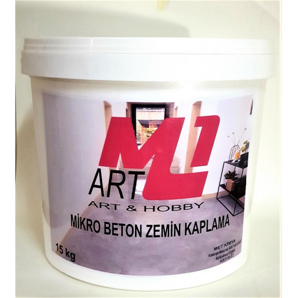 M1 ART Mikro Beton Zemin Kaplaması 15.kğ