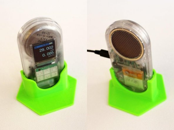 Safecast Onyx Geiger Sayacı Standı Plastik Aparat - 1