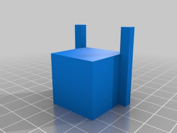 A4 Pen Plotter - Ek Parçalar (Servo) Plastik Aparat - 8