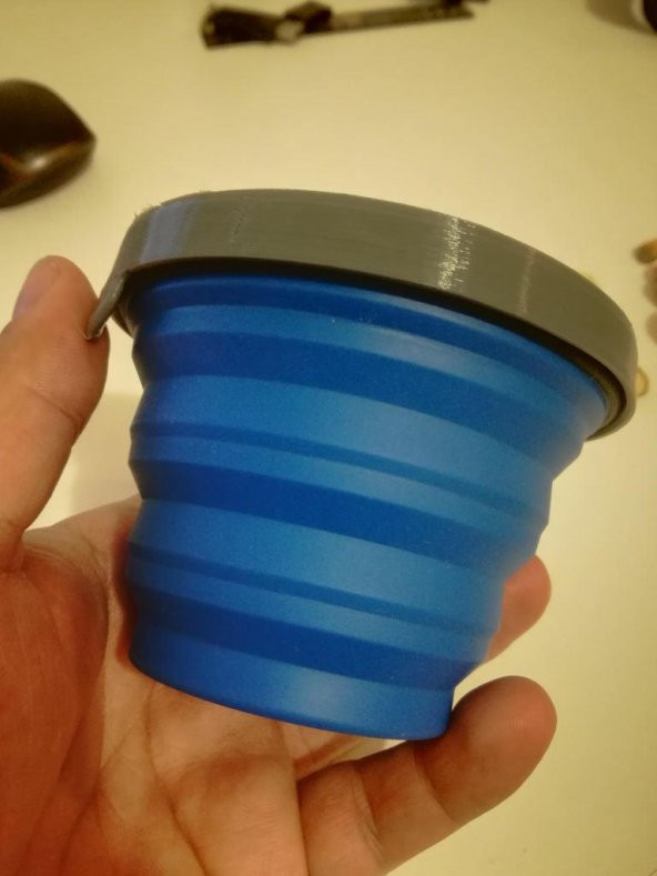 Katlanabilir X-Kupa Denizi Ne Kapatma Kapağı Plastik Aparat