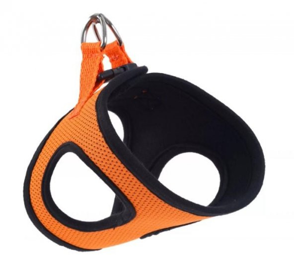 Actirex Dokuma Kumaş Neon Köpek Göğüs Tasması Orange XXS Boyun24-28cm / Göğüs28-32cm Köpeklere