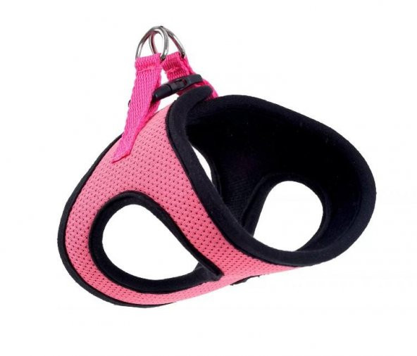 Actirex Dokuma Kumaş Neon Köpek Göğüs Tasması Pink XS Boyun28-30cm / Göğüs32-36cm Köpeklere
