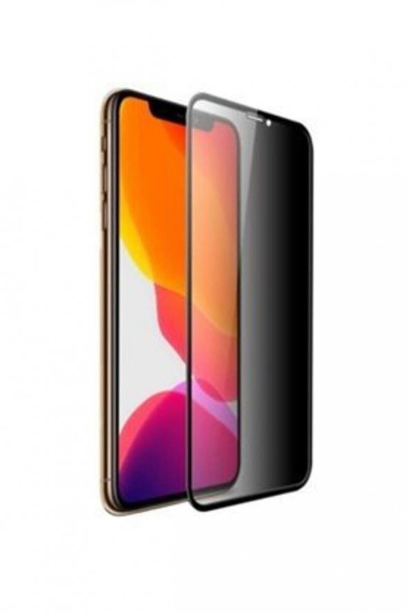 İphone 14-13-13 pro Hayalet Privacy 10D Cam Ekran Korucucu - Resim 4