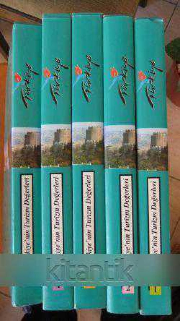 TÜRKİYE'NİN TURİZM DEĞERLERİ  (  Takım  5  Cilt  ) ürün görseli 1