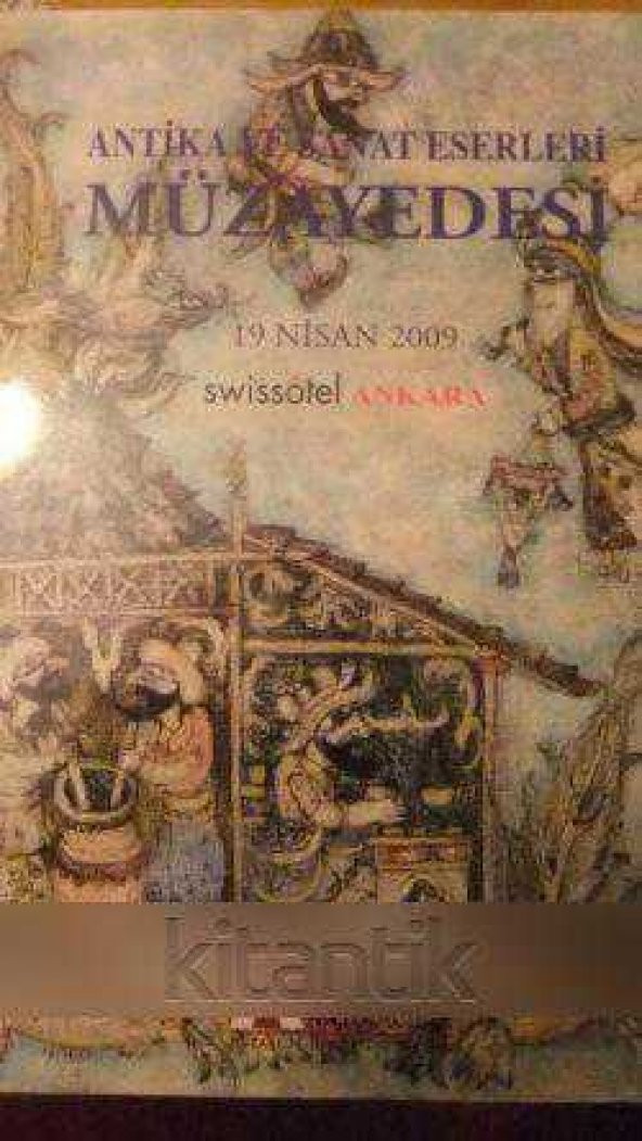 ANTİKA VE SANAT ESERLERİ MÜZAYEDESİ   19 NİSAN 2009  Swissotel  ANKARA ürün görseli 1