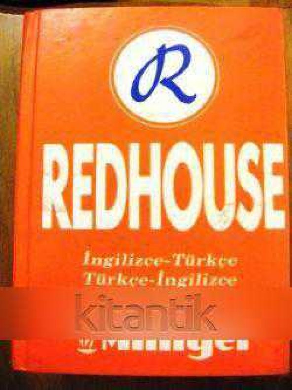 REDHOUSE   İngilizce - Türkçe    Türkçe - İngilizce  (  0rta Boy )