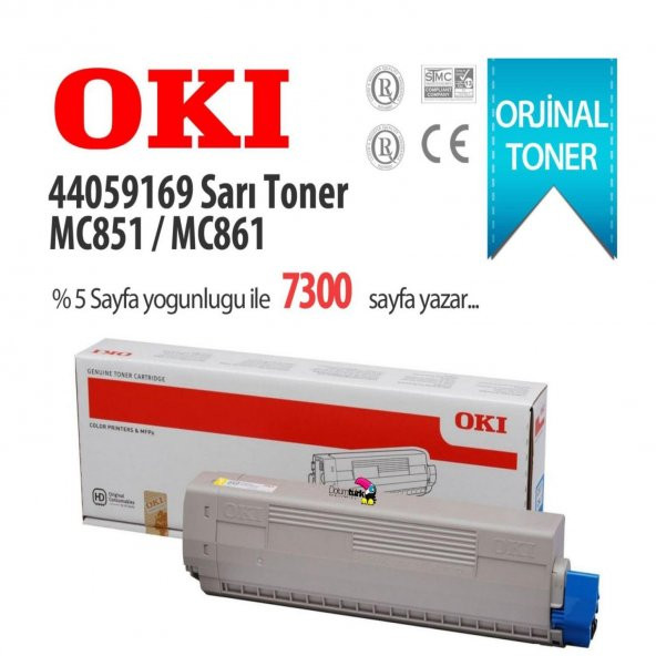 OKI 44059169 TONER K-MC851/MC861-7.3K SARI