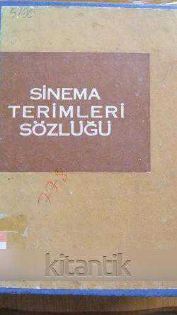 SİNEMA TERİMLERİ SÖZLÜĞÜ