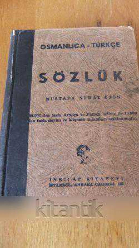 OSMANLICA  -  TÜRKÇE  SÖZLÜK ürün görseli 1