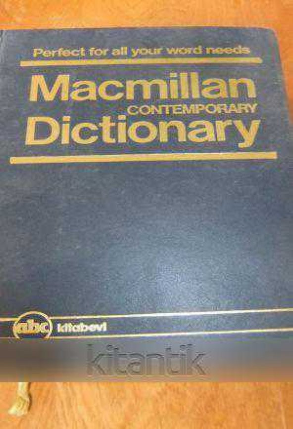 MACMILLAN CONTEMPORARY DICTIONARY