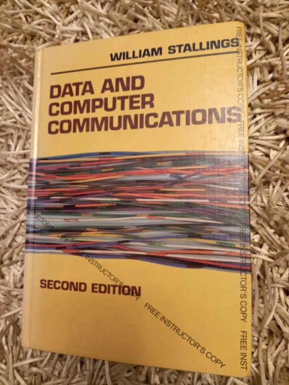 Data and Computer Communications - 3rd Edition (Maxwell Macmillan International Editions) ürün görseli 1