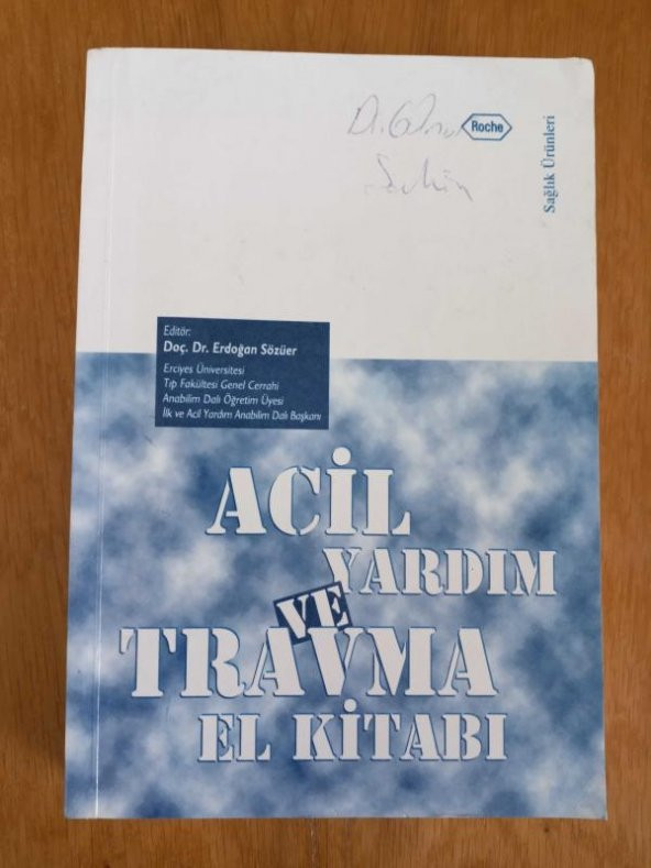 ACİL YARDIM VE TRAVMA EL KİTABI ürün görseli 1